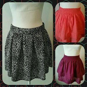 *Bundle! 3 for $15* Aeropostale Skater Skirts